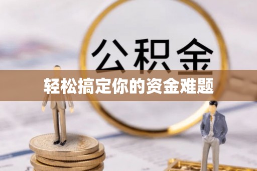 鹿野轻松搞定你的资金难题