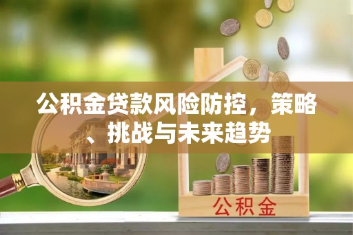 鹿野公积金贷款风险防控，策略、挑战与未来趋势