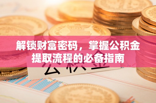 鹿野解锁财富密码，掌握公积金提取流程的必备指南