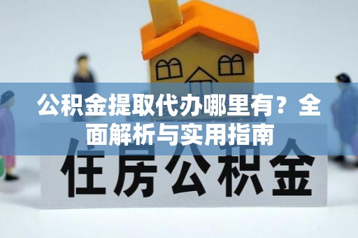 鹿野公积金提取代办哪里有？全面解析与实用指南