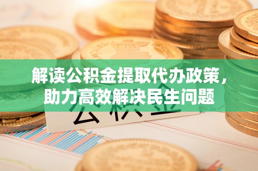 鹿野解读公积金提取代办政策，助力高效解决民生问题