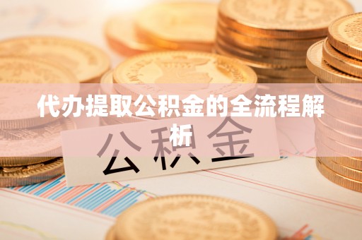 鹿野代办提取公积金的全流程解析